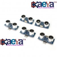 OkaeYa HC-SR04 Ultrasonic Module Distance Measuring Transducer Sensor For Arduino ,5 Pieces
